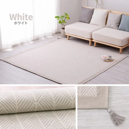 インド綿ラグ クラック 幅185cm 奥行き185cm