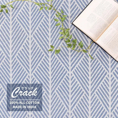 インド綿ラグ クラック 幅185cm 奥行き185cm