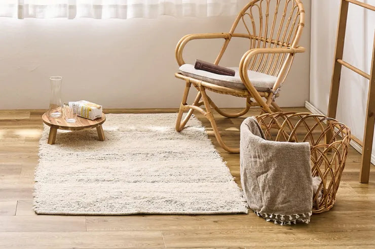 インド綿ラグマット チンディ 幅90cm 奥行き140cm