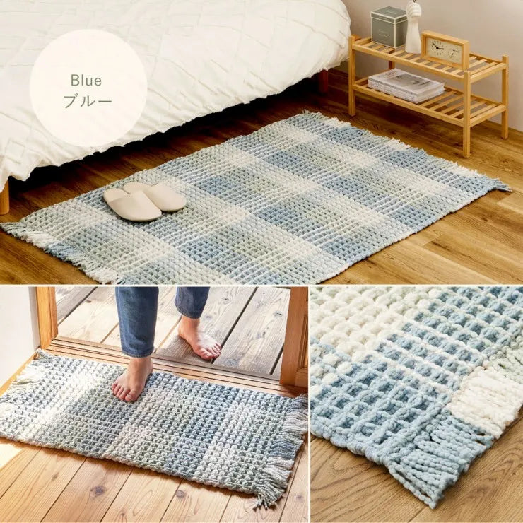 ワッフル風マット エルフ 幅100cm 奥行き140cm