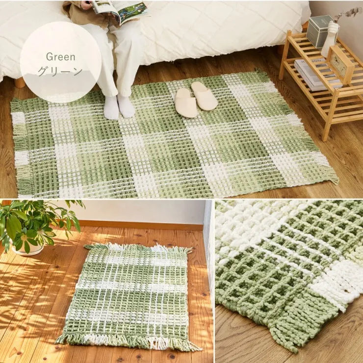 ワッフル風マット エルフ 幅100cm 奥行き140cm