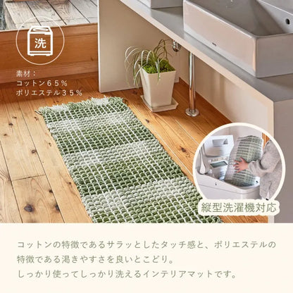 ワッフル風マット エルフ 幅100cm 奥行き140cm