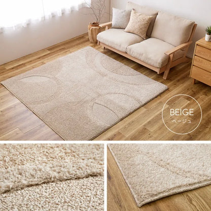 国産高機能ラグ ミラク 幅185cm 奥行き240cm