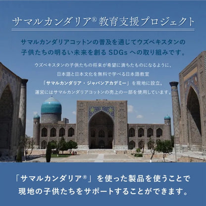 オーガニックコットンラグ 幅130cm 奥行き185cm