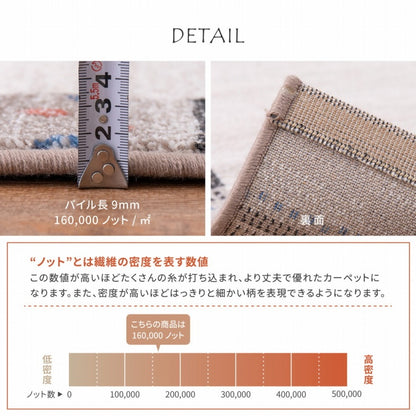 ウィルトンラグ アルガス 幅200cm 奥行き250cm