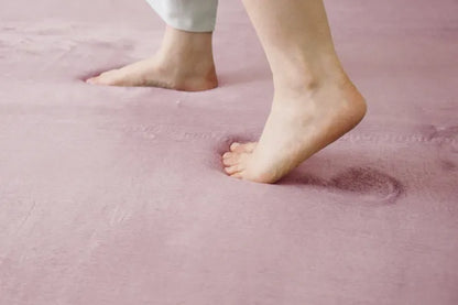 洗える低反発ラグ メレンゲタッチ 幅185cm 奥行き185cm