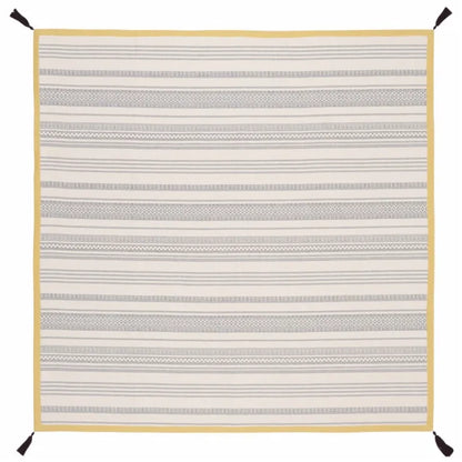 インド綿ラグ テラ 幅185cm 奥行き185cm