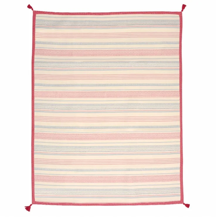 インド綿ラグ テラ 幅185cm 奥行き240cm