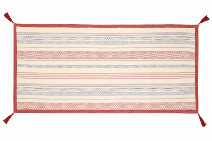 インド綿ラグ テラ 幅90cm 奥行き185cm