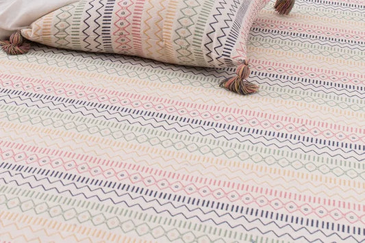 インド綿ラグ ハシーナ 幅185cm 奥行き240cm