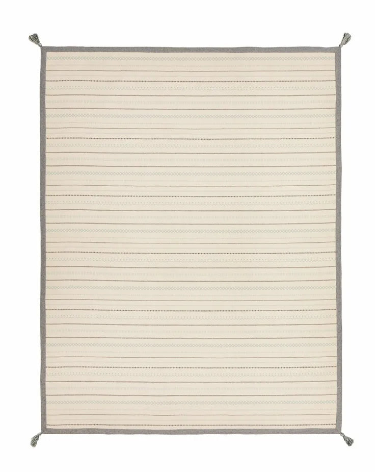 インド綿ラグ ティック 幅130cm 奥行き185cm