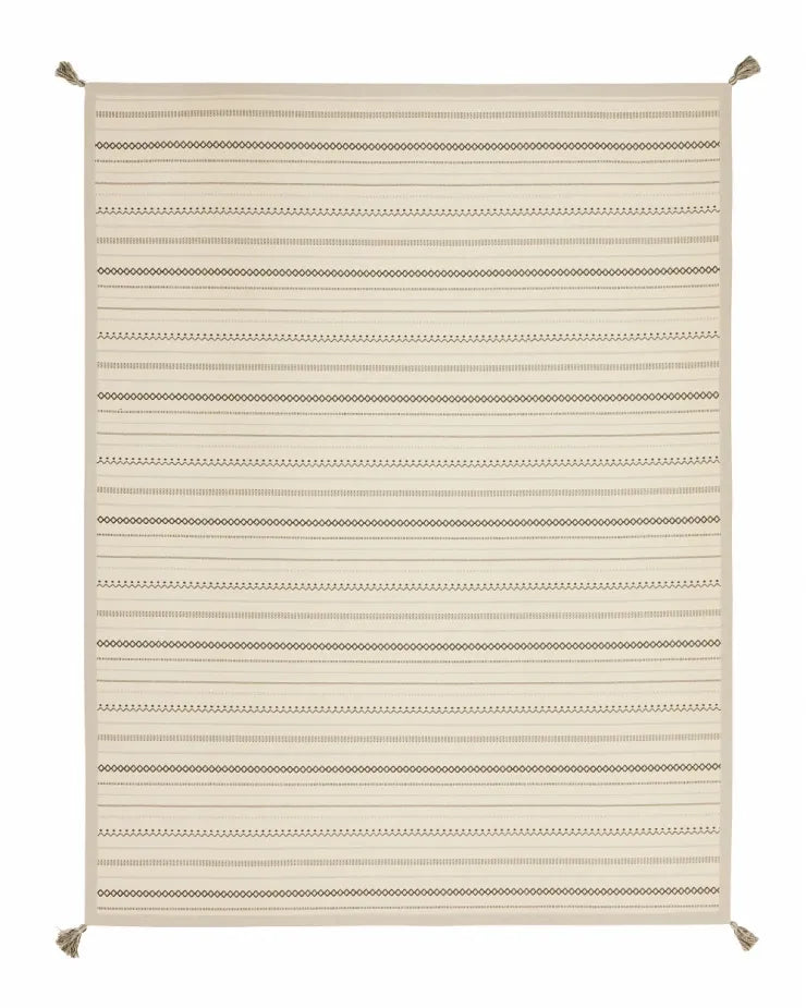 インド綿ラグ ティック 幅130cm 奥行き185cm