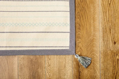 インド綿ラグ ティック 幅130cm 奥行き185cm