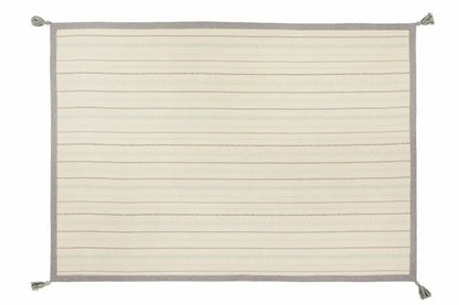 インド綿ラグ ティック 幅185cm 奥行き240cm