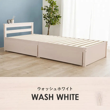引出し付きシングルベッド MB-5110S 幅98.5cm 奥行き208cm 高さ63cm 床面高さ33cm