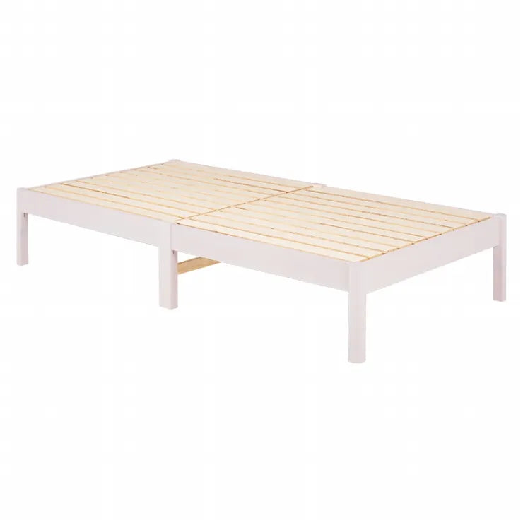 簡単組立 マットレス付きシングルベッド MB-5145S3302 幅99.5cm 奥行き198cm 高さ36.5cm 床面高さ36cm