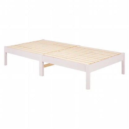 簡単組立 マットレス付きシングルベッド MB-5145S3302 幅99.5cm 奥行き198cm 高さ36.5cm 床面高さ36cm