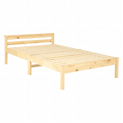 簡単組立 マットレス付きセミダブルベッド MB-5150SD3301 幅123cm 奥行き207.5cm 高さ61.5cm 床面高さ36cm