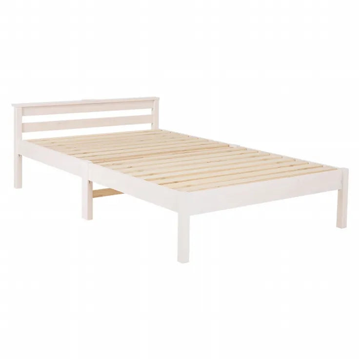 簡単組立 マットレス付きセミダブルベッド MB-5150SD3301 幅123cm 奥行き207.5cm 高さ61.5cm 床面高さ36cm
