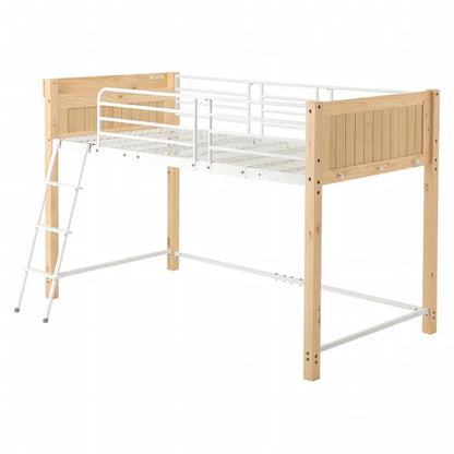 Folding leg table MT-6866 Width 105cm Depth 55cm Height 32(7)cm Folding center table Natural Brown Wooden table Solid Iron Retro Cafe table Wood table Modern Scandinavian Stylish Cute Industrial