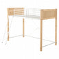 Folding leg table MT-6866 Width 105cm Depth 55cm Height 32(7)cm Folding center table Natural Brown Wooden table Solid Iron Retro Cafe table Wood table Modern Scandinavian Stylish Cute Industrial