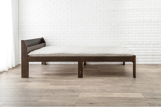 Folding leg table MT-6866 Width 105cm Depth 55cm Height 32(7)cm Folding center table Natural Brown Wooden table Solid Iron Retro Cafe table Wood table Modern Scandinavian Stylish Cute Industrial