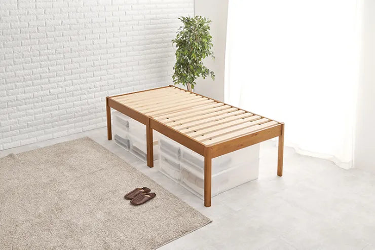 Folding leg table MT-6866 Width 105cm Depth 55cm Height 32(7)cm Folding center table Natural Brown Wooden table Solid Iron Retro Cafe table Wood table Modern Scandinavian Stylish Cute Industrial