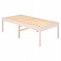 Folding leg table MT-6866 Width 105cm Depth 55cm Height 32(7)cm Folding center table Natural Brown Wooden table Solid Iron Retro Cafe table Wood table Modern Scandinavian Stylish Cute Industrial