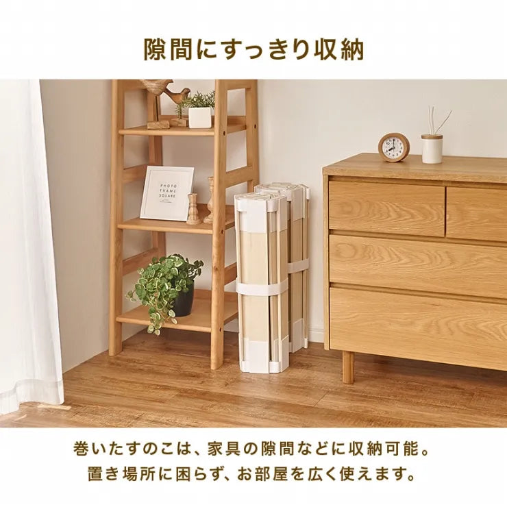 ロール式すのこマット ダブル MB-5305D 幅140cm 奥行き200cm 高さ1.2cm
