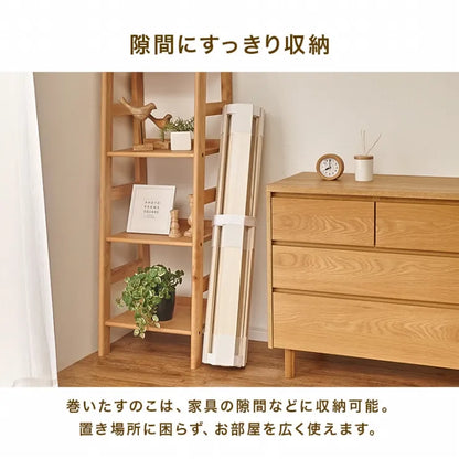 ロール式すのこマット セミシングル MB-5305SS 幅80cm 奥行き200cm 高さ1.2cm