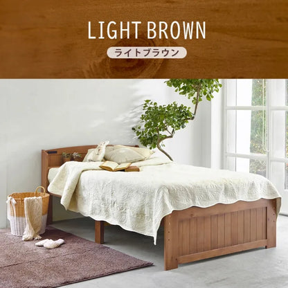 Folding leg table MT-6866 Width 105cm Depth 55cm Height 32(7)cm Folding center table Natural Brown Wooden table Solid Iron Retro Cafe table Wood table Modern Scandinavian Stylish Cute Industrial