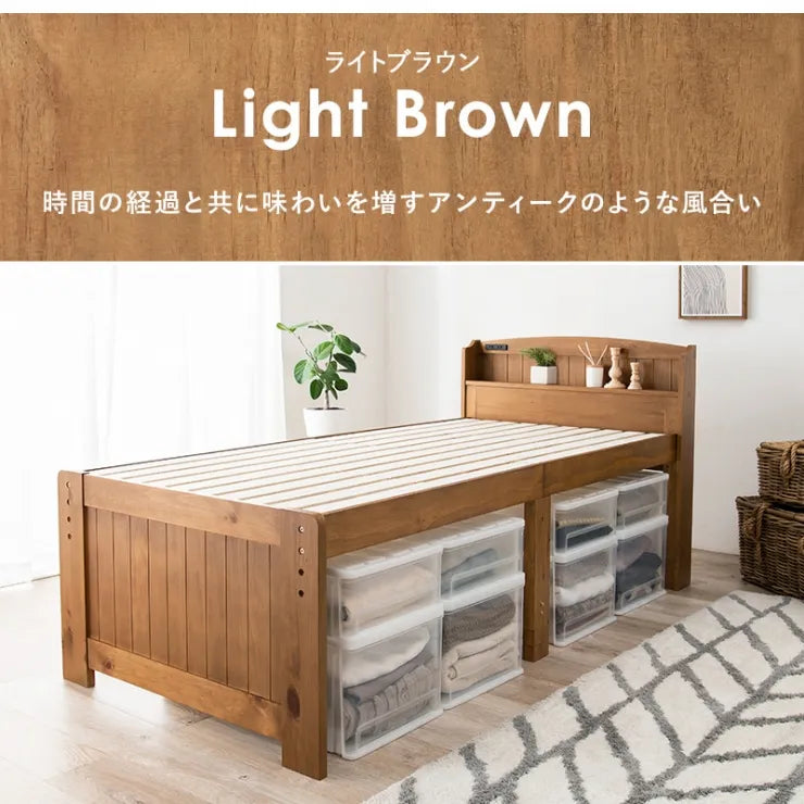 Folding leg table MT-6866 Width 105cm Depth 55cm Height 32(7)cm Folding center table Natural Brown Wooden table Solid Iron Retro Cafe table Wood table Modern Scandinavian Stylish Cute Industrial