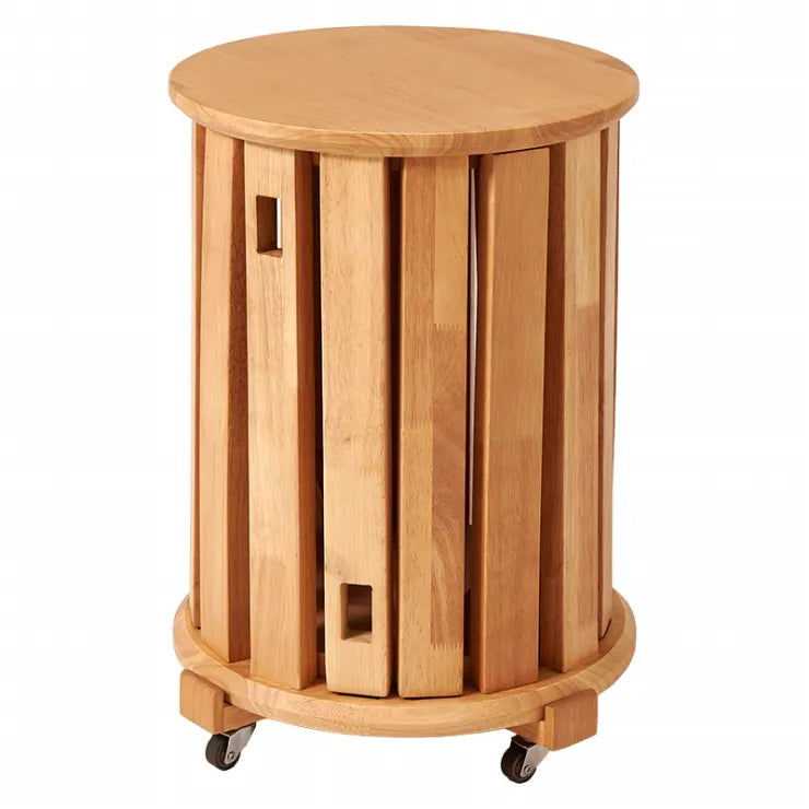 Folding leg table MT-6866 Width 105cm Depth 55cm Height 32(7)cm Folding center table Natural Brown Wooden table Solid Iron Retro Cafe table Wood table Modern Scandinavian Stylish Cute Industrial
