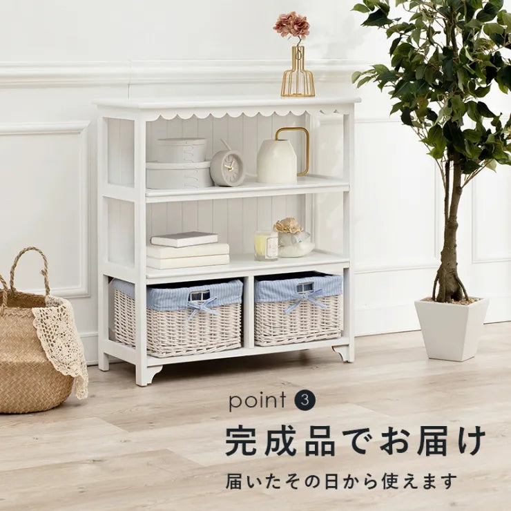 キャビネット MCC-5780 幅70cm 奥行き30cm 高さ75cm