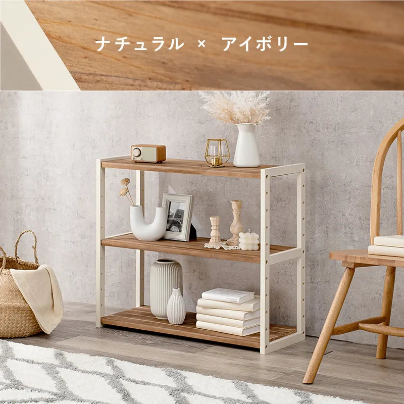 ラック MCC-6141 幅75cm 奥行き28cm 高さ65cm