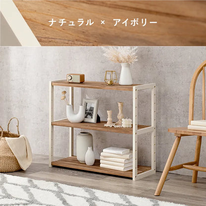 ラック MCC-6141 幅75cm 奥行き28cm 高さ65cm