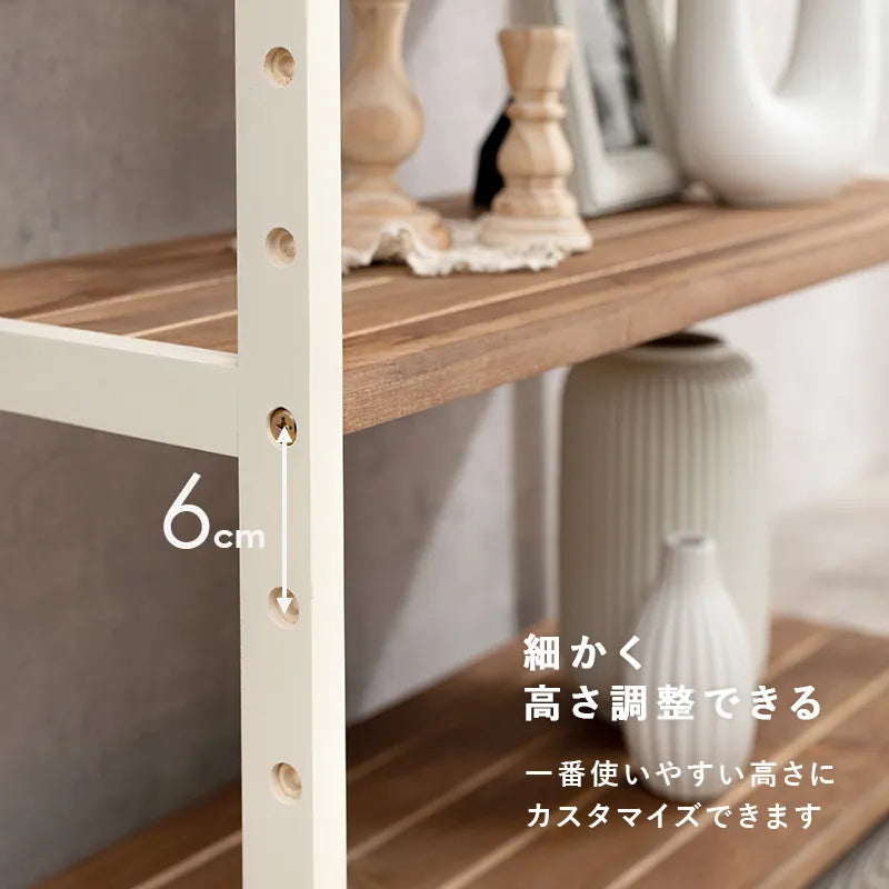 ラック MCC-6141 幅75cm 奥行き28cm 高さ65cm