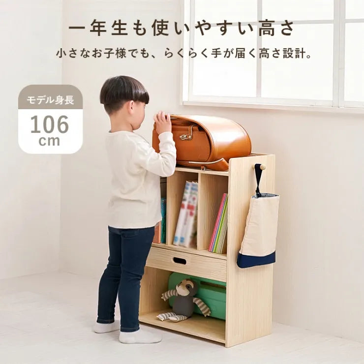 ランドセルラック MCC-6430 幅53cm 奥行き29cm 高さ76.5cm