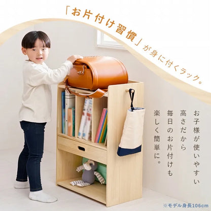 ランドセルラック MCC-6430 幅53cm 奥行き29cm 高さ76.5cm