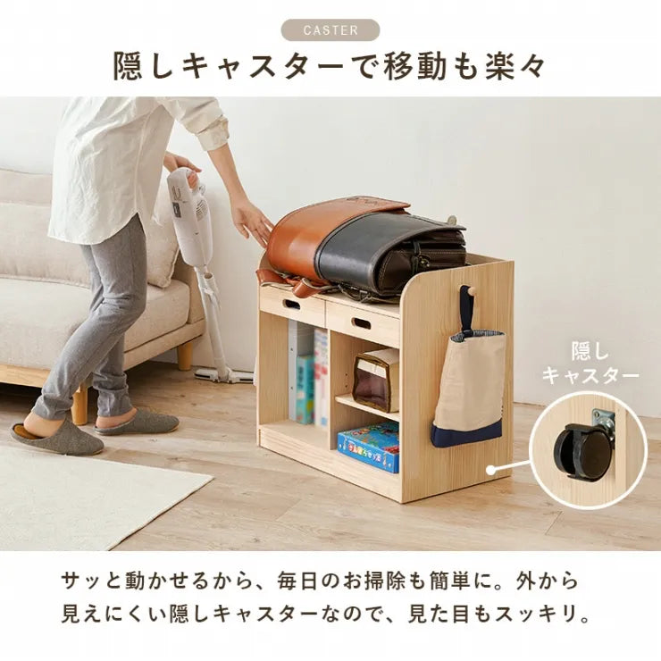 ランドセルラック MCC-6431 幅62cm 奥行き40cm 高さ60cm