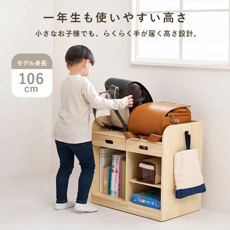 ランドセルラック MCC-6431 幅62cm 奥行き40cm 高さ60cm
