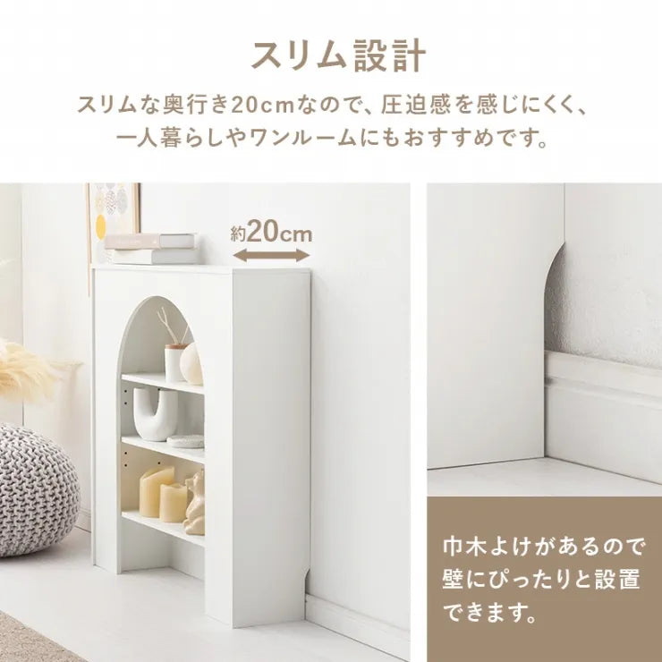 マントルピース MCC-6899 幅80cm 奥行き20cm 高さ80cm