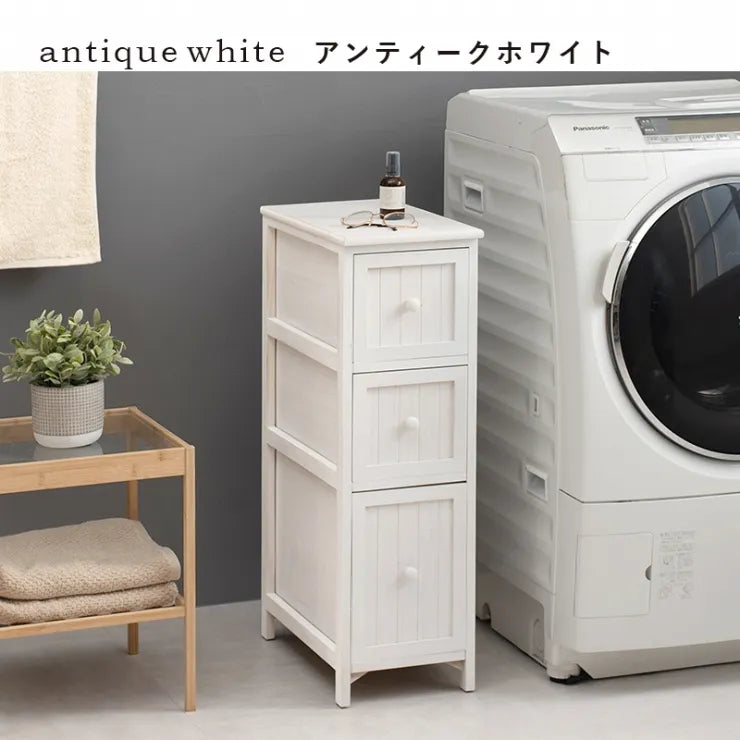 チェスト MCH-5671 幅25cm 奥行き45cm 高さ80cm