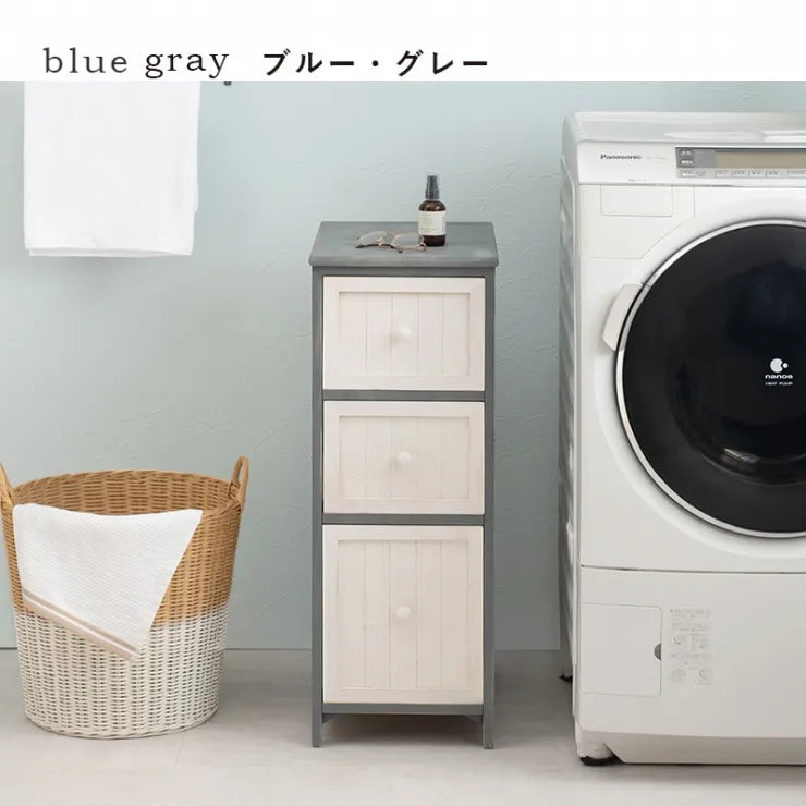 チェスト MCH-5672 幅30cm 奥行き45cm 高さ80cm