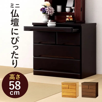 仏壇チェスト MCH-6793 幅60cm 奥行き40cm 高さ58cm