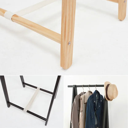 ハンガーラック MHR-6034 幅80cm 奥行47cm 高さ150cm