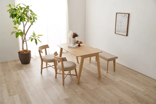 Folding leg table MT-6866 Width 105cm Depth 55cm Height 32(7)cm Folding center table Natural Brown Wooden table Solid Iron Retro Cafe table Wood table Modern Scandinavian Stylish Cute Industrial