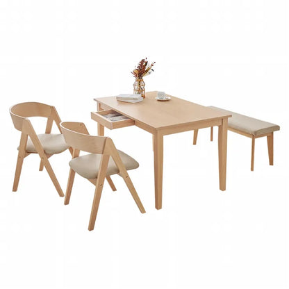 Table pliante MT-6866 Largeur 105 cm Profondeur 55 cm Hauteur 32 (7) cm Table centrale pliante Table en bois marron naturel Fer massif Table de café rétro Table en bois Moderne Scandinave Élégant Mignon Industriel