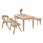Table pliante MT-6866 Largeur 105 cm Profondeur 55 cm Hauteur 32 (7) cm Table centrale pliante Table en bois marron naturel Fer massif Table de café rétro Table en bois Moderne Scandinave Élégant Mignon Industriel
