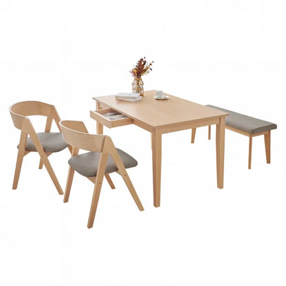 Table pliante MT-6866 Largeur 105 cm Profondeur 55 cm Hauteur 32 (7) cm Table centrale pliante Table en bois marron naturel Fer massif Table de café rétro Table en bois Moderne Scandinave Élégant Mignon Industriel